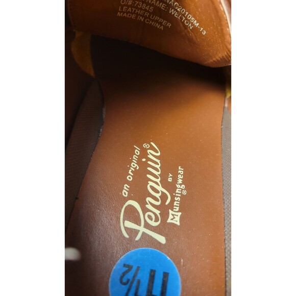 Penguin Oxford by Munsingwear Welton Lace-Up Leather Upper Size 11.5 Men's Shoes - Picture 9 of 11